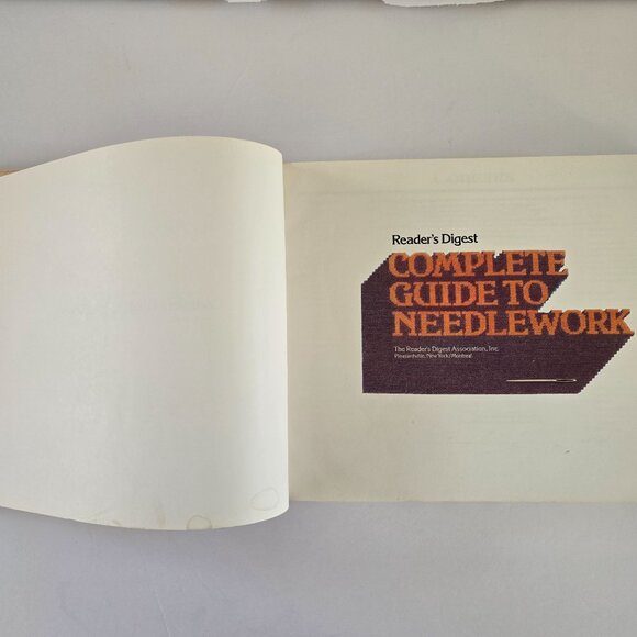 Readers Digest Complete Guide To Needlework Hardcover Book Embroidery Knitting Q - Picture 2 of 15